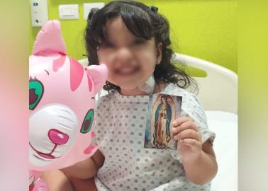 Como extraordinaria califican médicos la recuperación de la pequeña Fátima Lucía