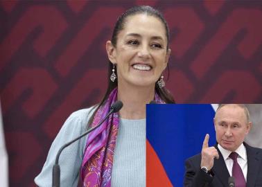 Claudia Sheinbaum invita a Vladímir Putin a su toma de protesta