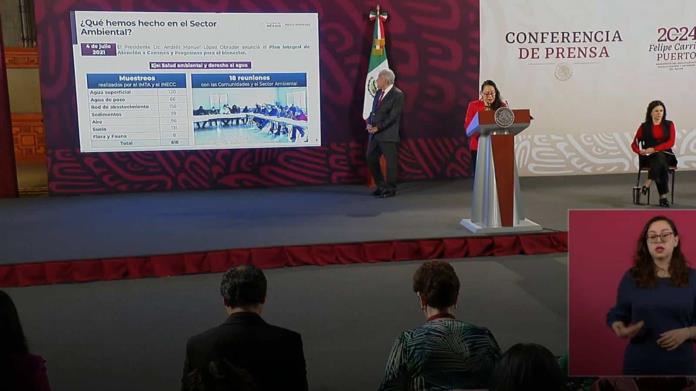 Derrame del Río Sonora demuestra negligencia en el diseño hidrológico: Maria Luisa Albores Derrame del Río Sonora demuestra negligencia en el diseño hidrológico: Maria Luisa Albores