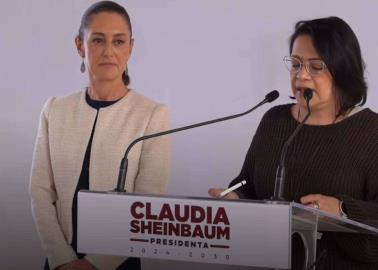 Claudia Sheinbaum presenta a Emilia Esther Calleja como nueva directora de la CFE