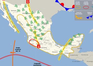 Clima en Sonora hoy 12 de agosto: Lluvia, calor y fuertes vientos, es el pron&oacute;stico para este d&iacute;a