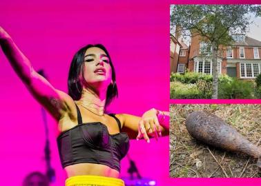 Hallan en casa de Dua Lipa bombas de la Segunda Guerra Mundial