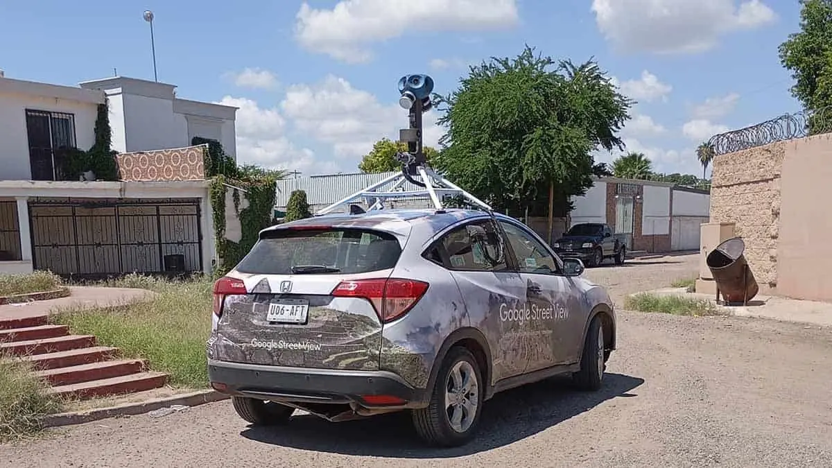 Carrito de Google recorre las calles de Navojoa