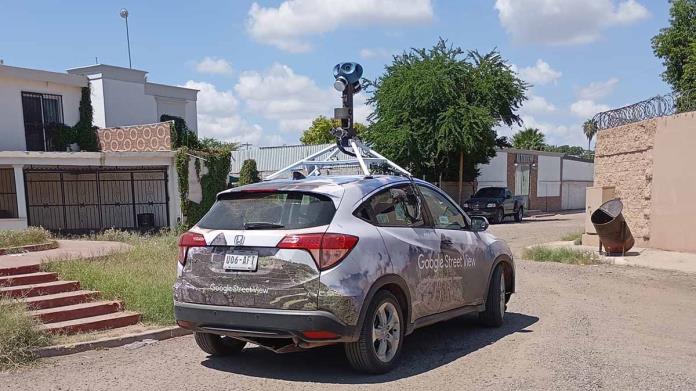 Carrito de Google recorre las calles de Navojoa