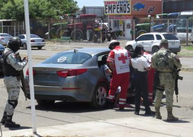 Guardia Nacional ocasiona choque en Cajeme; perseguían a sospechoso