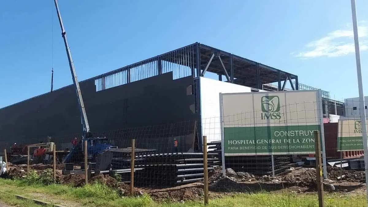 Avanza obra de nuevo Hospital del IMSS