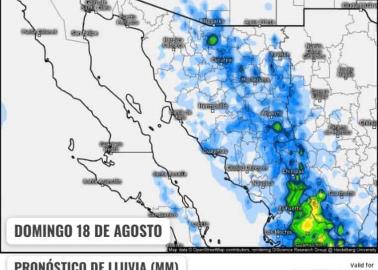 Clima en Sonora hoy 18 de agosto: Pese a calor, SÍ lloverá en estos municipios