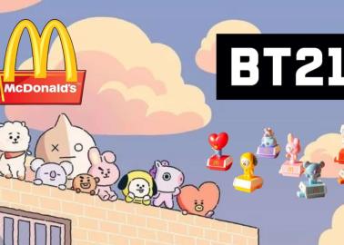 Así podrás conseguir la cajita BT21 de BTS en McDonalds