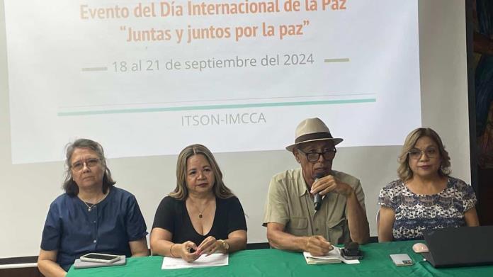 Anuncian actividades por el Día Internacional de la Paz Anuncian actividades por el Día Internacional de la Paz