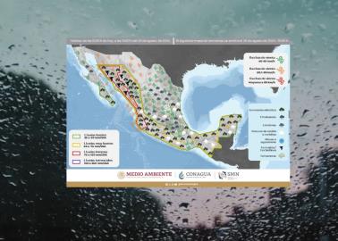 Clima en México para martes 20 de agosto; fuertes precipitaciones en el noroeste del país Clima en México para martes 20 de agosto; fuertes precipitaciones en el noroeste del país