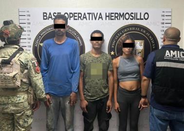 Rescatan a adolescente en cateo en Hermosillo; detienen a 3 y aseguran droga