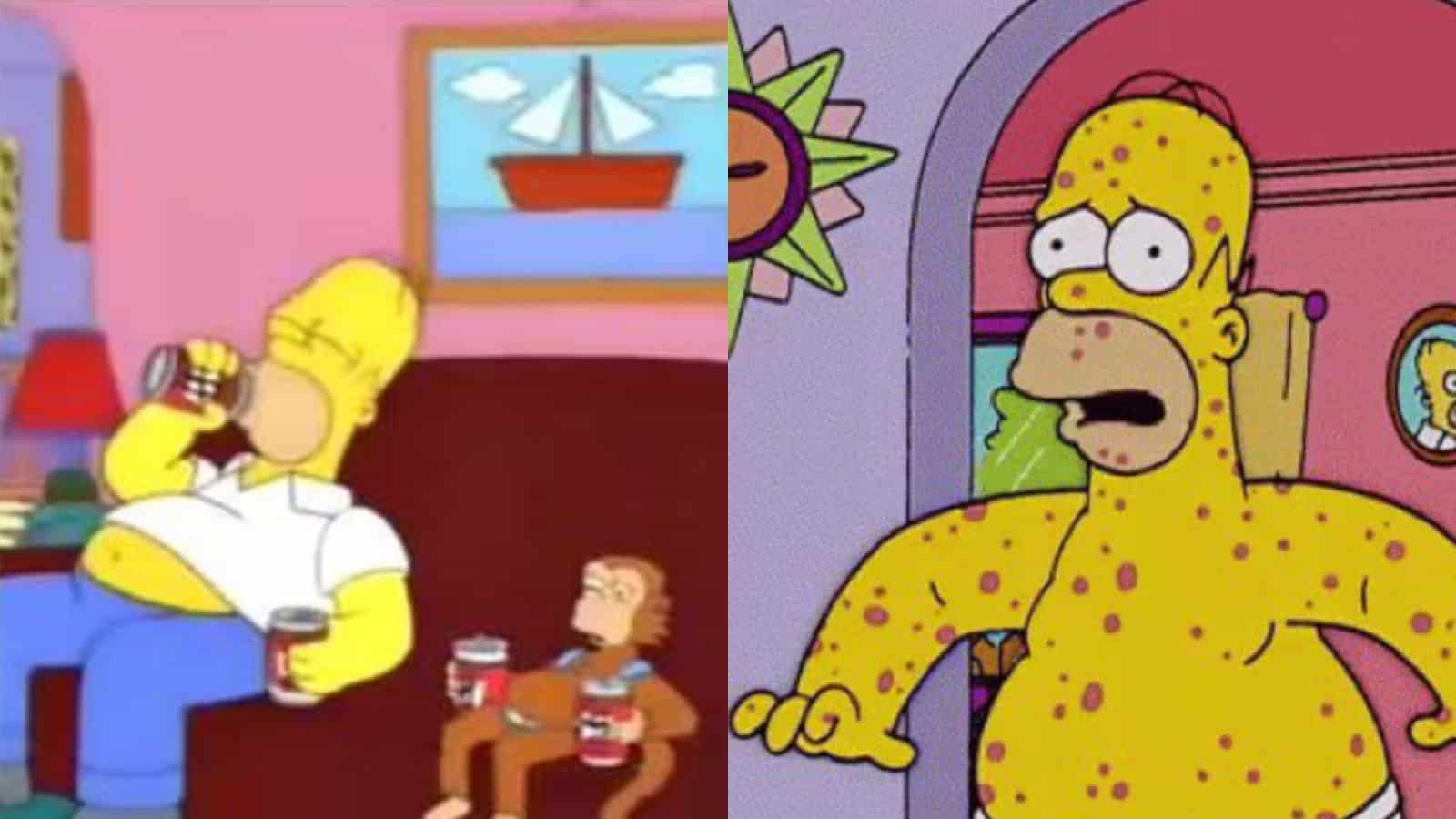 ¿Los Simpson predijeron la viruela del mono?