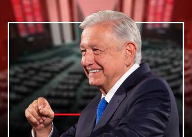 AMLO celebra posible mayoría calificada de Morena en la Cámara de Diputados asignada por el INE