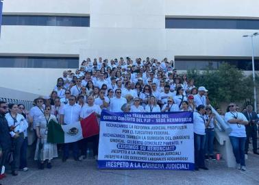 En Hermosillo suspenden labores en el Poder Judicial