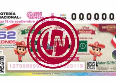 Lotería Nacional: Conoce la lista completa de premios del Gran Sorteo Especial del 15 de septiembre