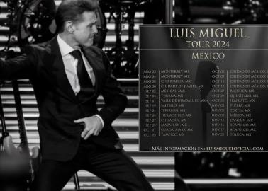 Luis Miguel: Esta es la gira del "Rey del Sol" en su regreso a México