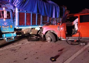 Accidente en Carretera Federal México 15 cobra una vida en Empalme