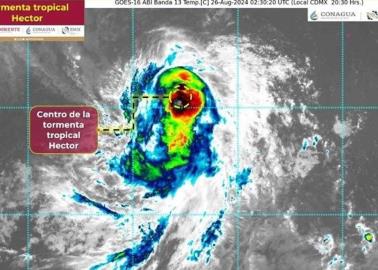 ¿Tormenta tropical "Héctor" se convertirá en huracán? Sigue su trayectoria EN VIVO