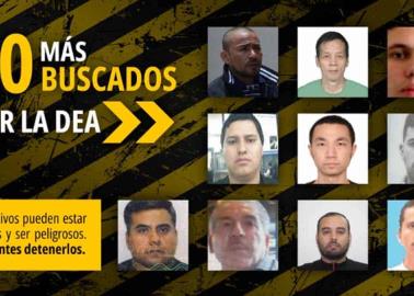 Embajada de EU: Ellos son los más buscados por la DEA