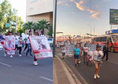 Ciudad Obregón y Hermosillo marchan por los desaparecidos