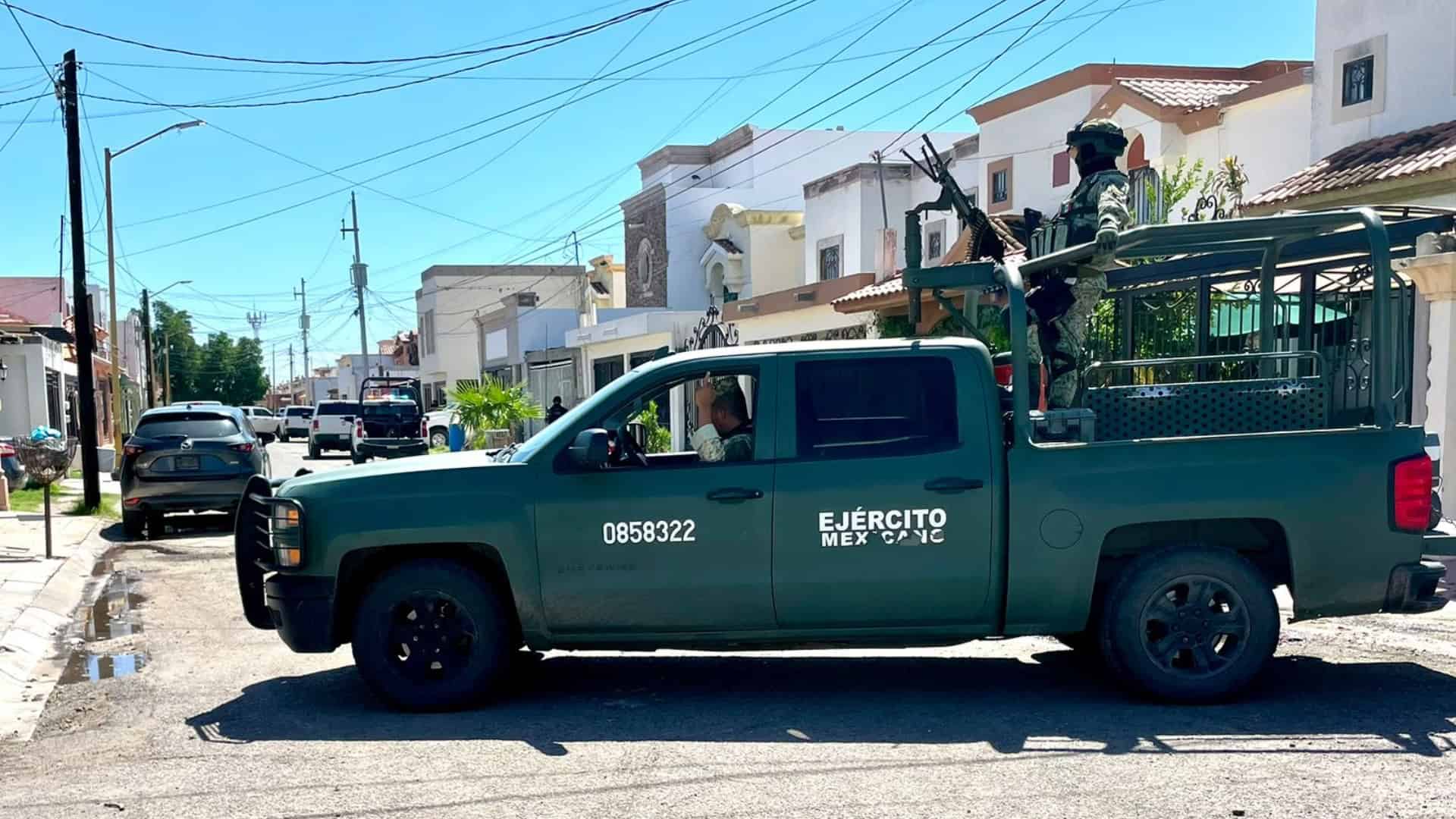 Ciudad Obregón: Catean vivienda en Casa Blanca