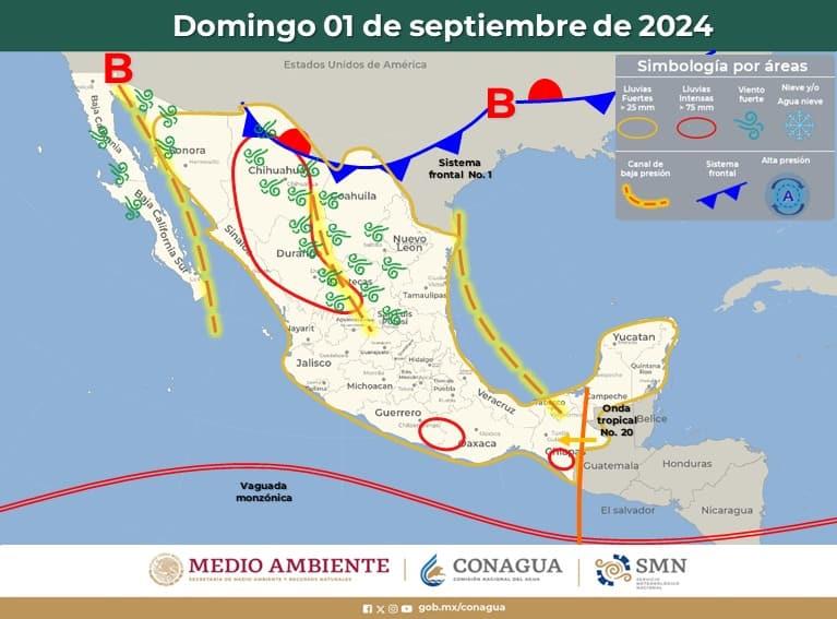 Clima en Sonora 1 de septiembre: Lluvias y calor prevalecerán pero solo en estos municipios