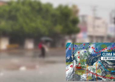 Clima en México para lunes 2 de septiembre; onda tropical 20 seguirá generando lluvias