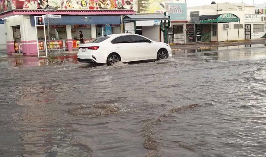 Sorprende intensa lluvia a cajemenses