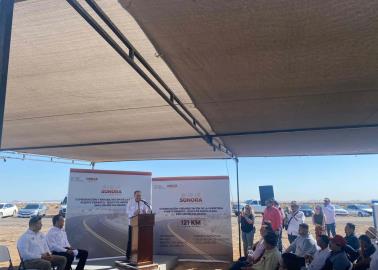 Alfonso Durazo: Remodelan carretera a Puerto Peñasco