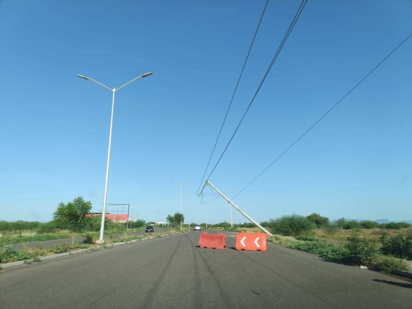 Daños en cableado de CFE deja a más comunidades sin agua y sin luz en Cajeme