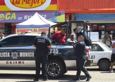 VIDEO | Detienen a prestamistas en Ciudad Obregón tras protagonizar riña