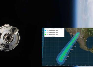 NASA: Nave Starliner vuelve a la Tierra sin ningún tripulante a bordo; se pudo observar en Sonora