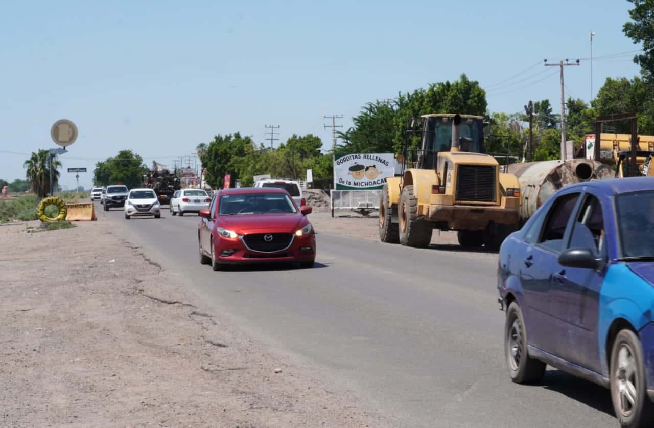 Javier Lamarque: continúan planes de ampliación de calle 300 a cuatro carriles en Ciudad Obregón