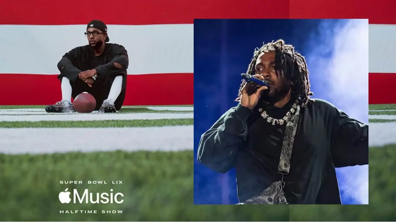 Kendrick Lamar será el protagonista del medio tiempo del Supertazón