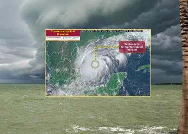 Tormenta tropical "Francine" se forma en el Golfo de México
