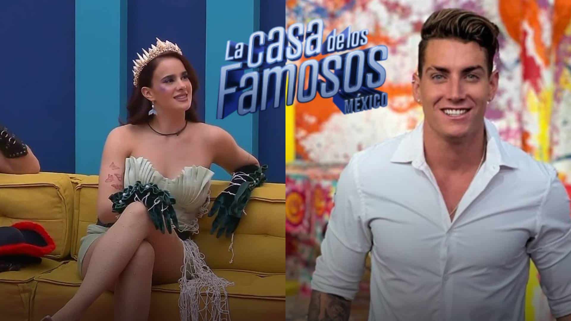 La Casa de los Famosos México: ¿Gala Montes y Agustín Fernández son más que amigos?