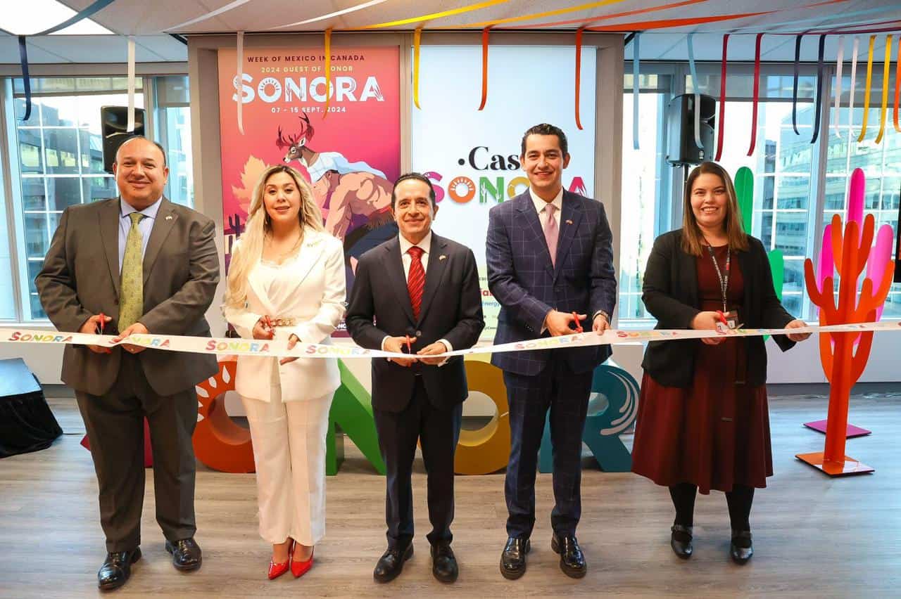 Sonora brilla en Canadá: Inauguran Casa Sonora en Ottawa 