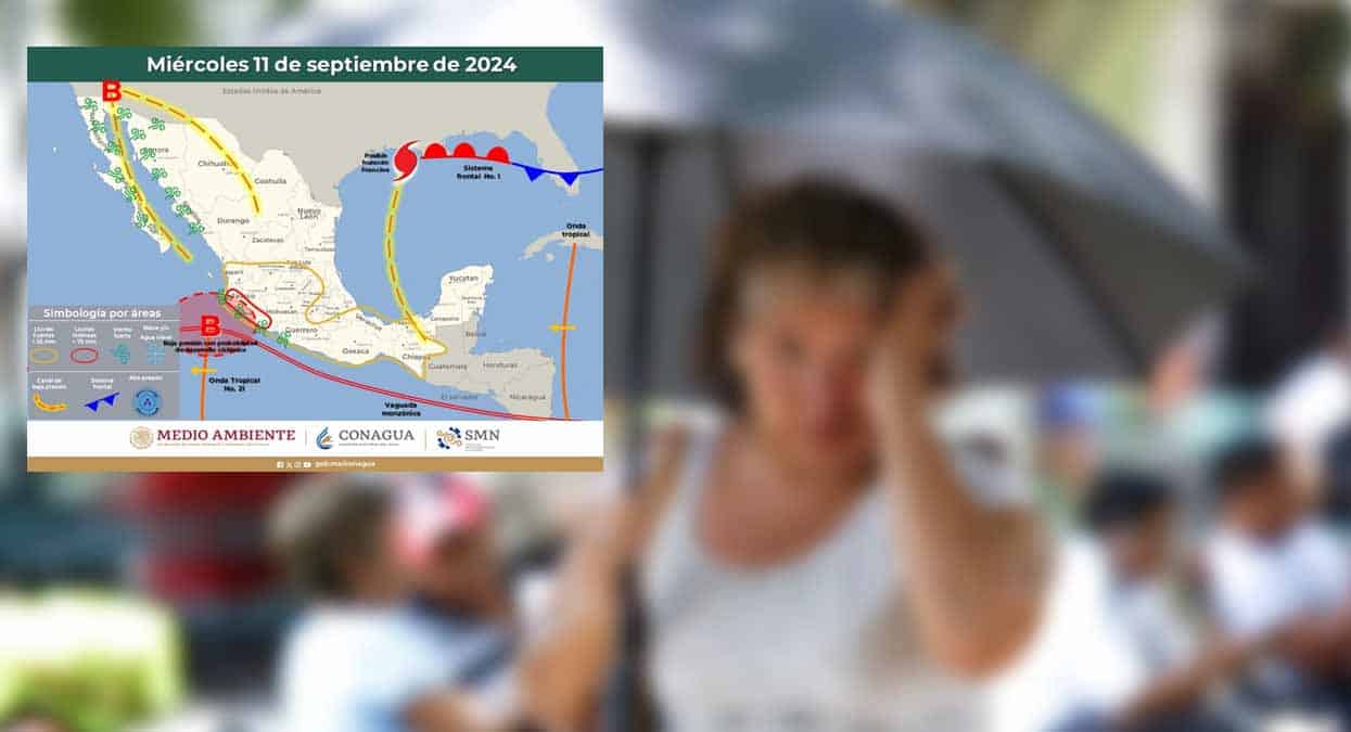 Clima en Sonora hoy 11 de septiembre: Sin probabilidad de lluvia en todo el Estado