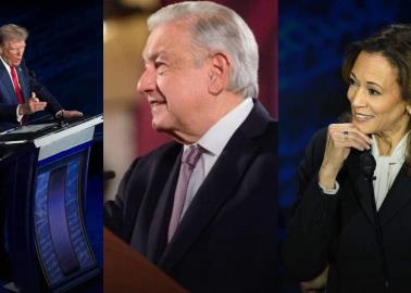 "Trataron con respeto a México": AMLO celebra la actitud Kamala y Trump en el debate presidencial