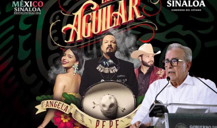 Cancelan concierto de Pepe y Ángela Aguilar en Sinaloa