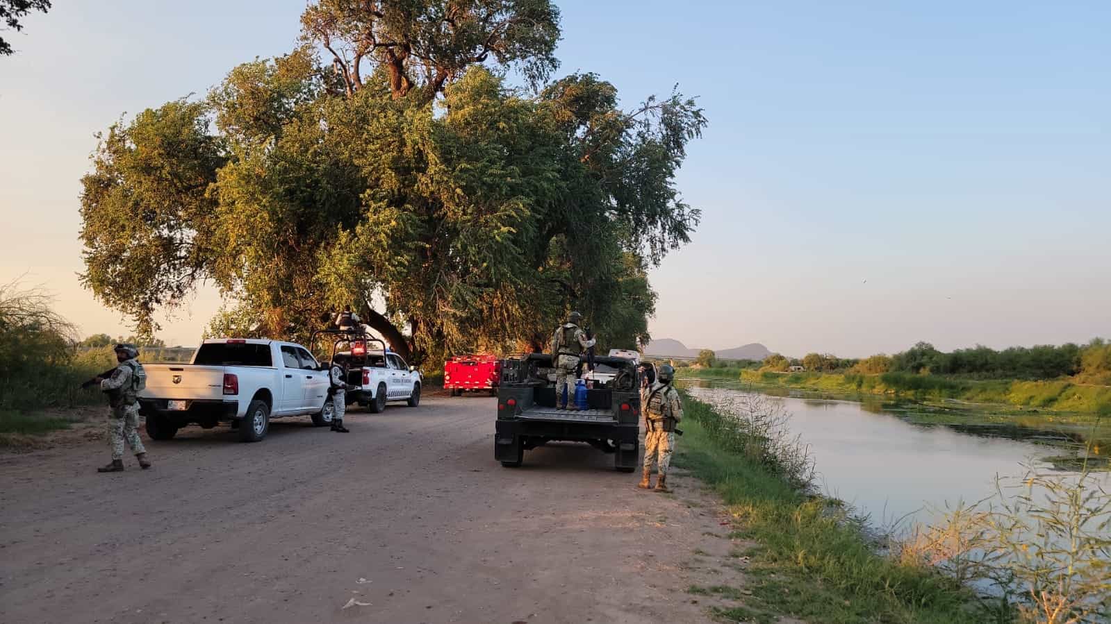 Hallan a hombre asesinado en el Canal Bajo, al norte de Cajeme