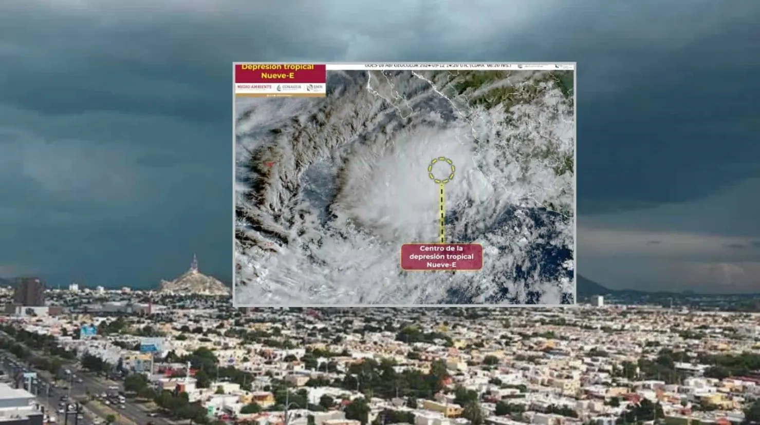 Tormenta tropical "Ileana" se forma en el Océano Pacífico y afectará a Sonora este fin de semana