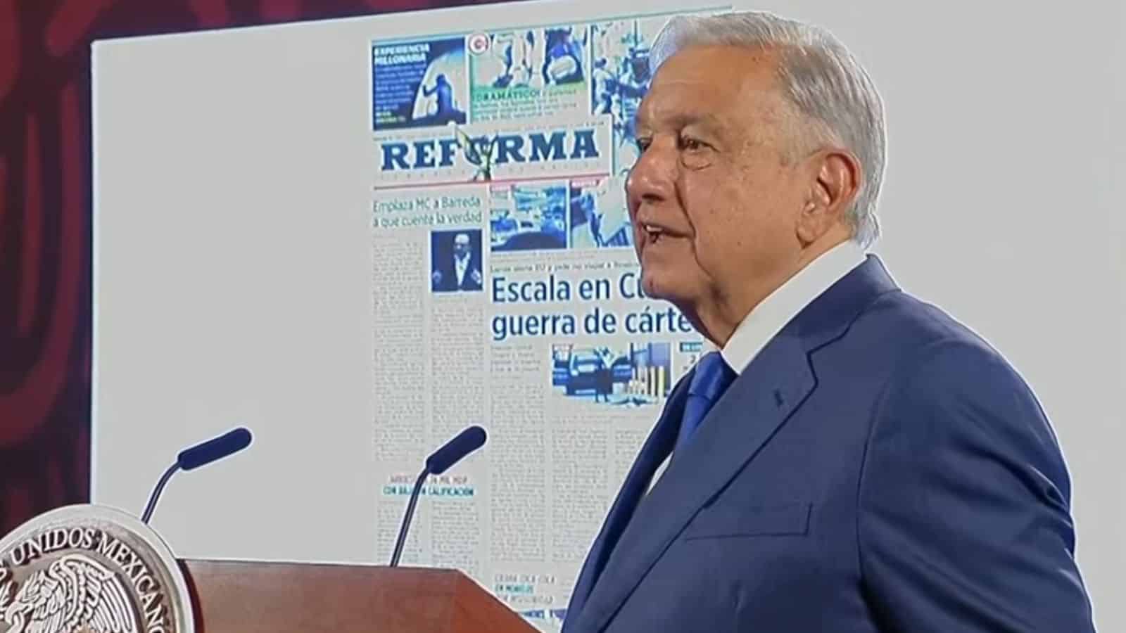 Ojalá todo pronto regrese a la normalidad: AMLO reacciona ante violencia en Sinaloa