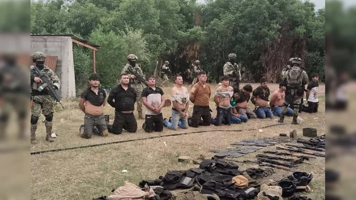 Capturan militares a célula criminal en Culiacán