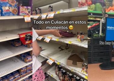 Registran compras de pánico y desabasto en supermercados de Sinaloa por ola de violencia