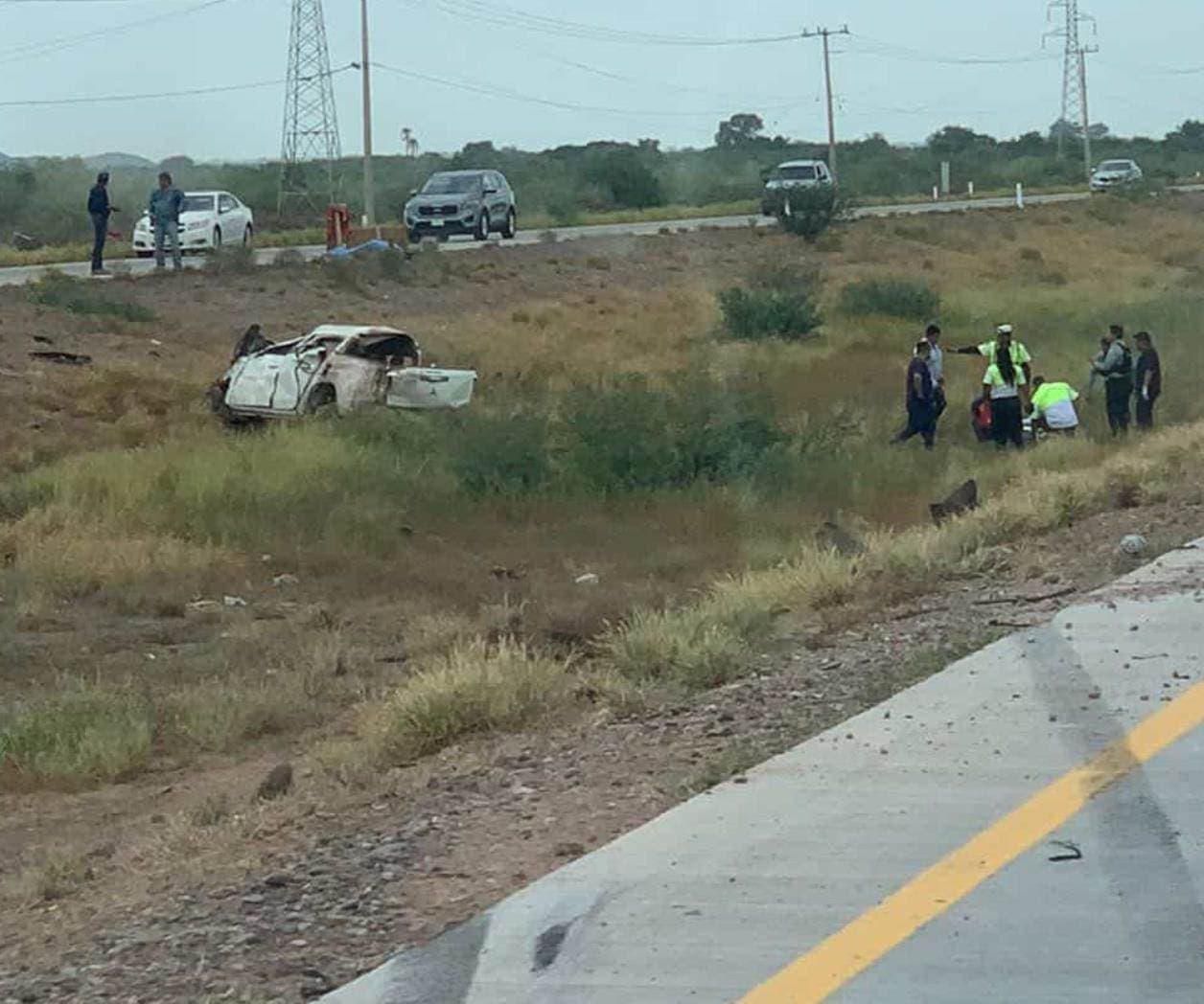 Fatídico accidente en carretera Obregón – Guaymas