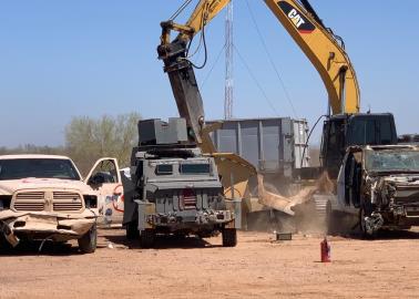 FGR en Sonora destruye drogas y carros blindados