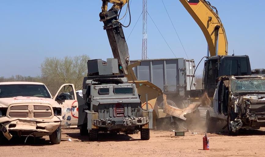 FGR en Sonora destruye drogas y carros blindados