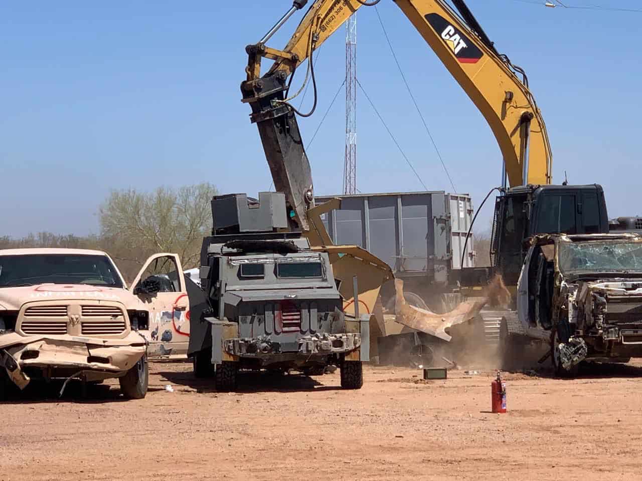 FGR en Sonora destruye drogas y carros blindados