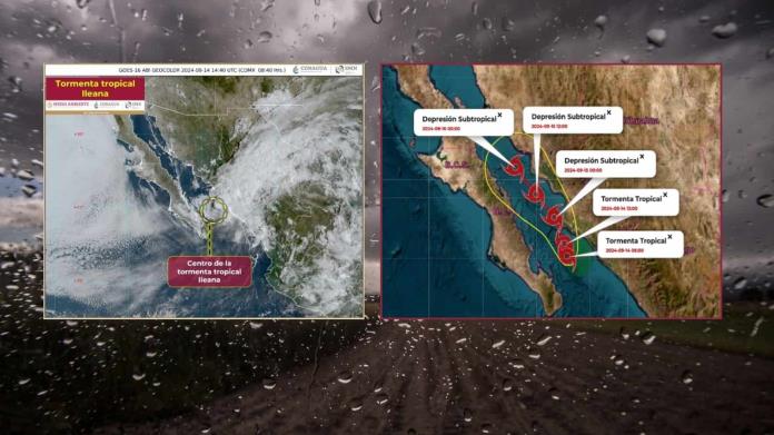 Tormenta tropical “Ileana” se debilita, pero dejará lluvias torrenciales y fuertes vientos en Sonora y Sinaloa Tormenta tropical “Ileana” se debilita, pero dejará lluvias torrenciales y fuertes vientos en Sonora y Sinaloa
